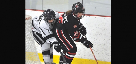Girl on Ice: Madison Lawrence heats up the hockey rink
